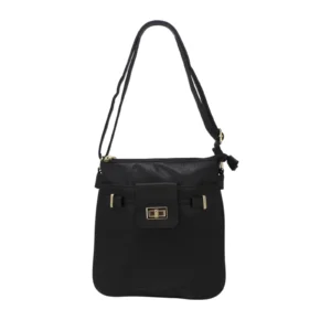 Twist Lock Crossbody Bag