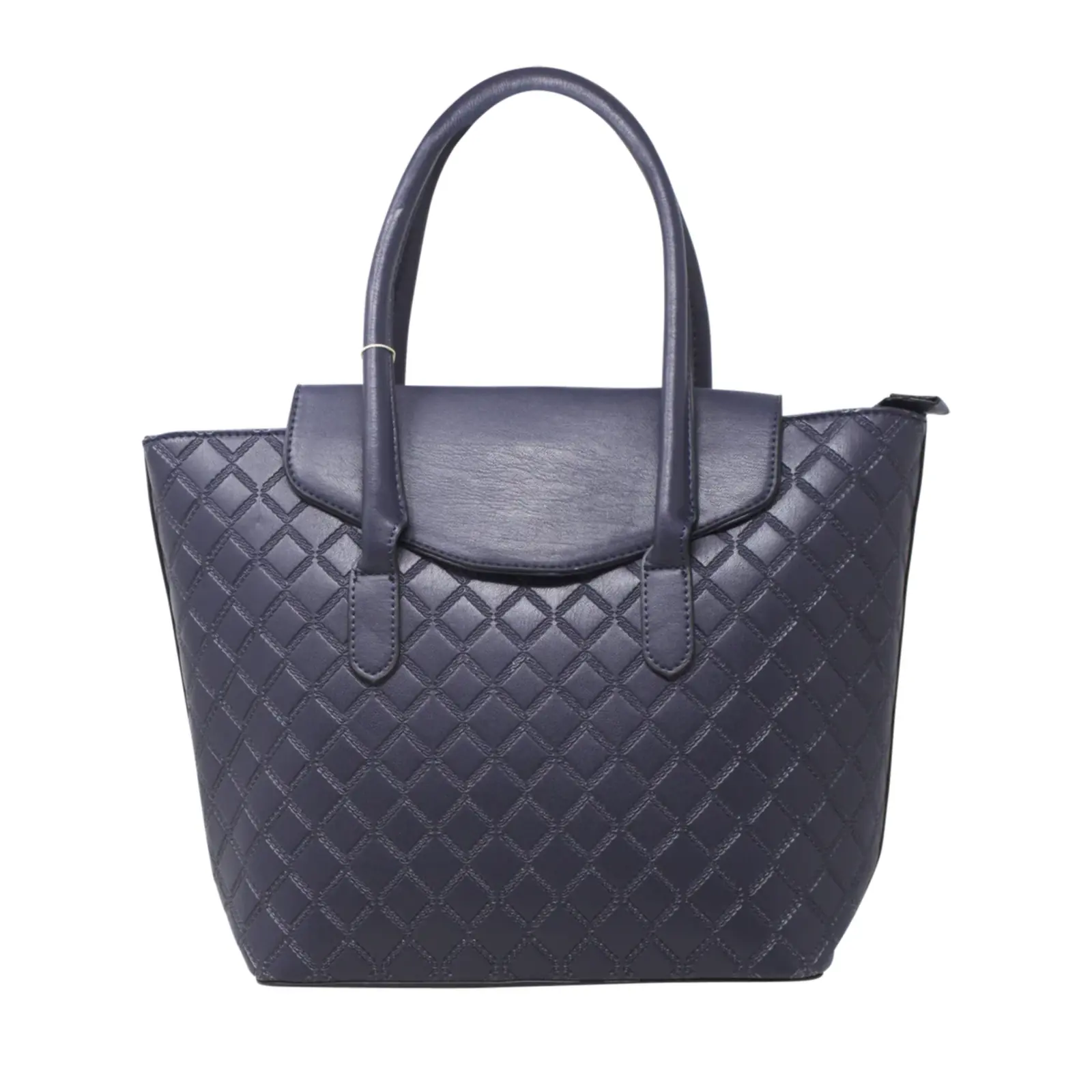 Classic Ladies Shopper with Flap - Image 3