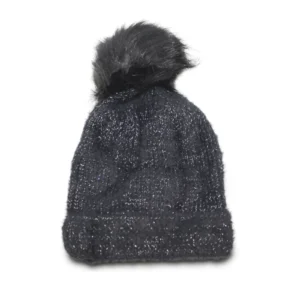 Glinty Pom Pom Hat