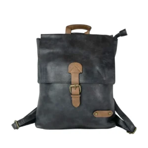 Vintage Buckle Flap Urban Backpack