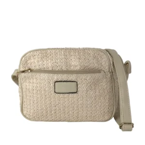 Summer Braided Straw Crossbody Bag