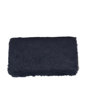 Fluffy Zip Around Purse