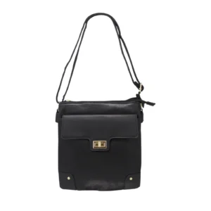 Front Flap Lock Pocket Crossbody Bag