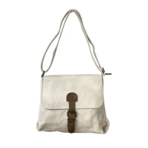 Vintage Buckle Flap Crossbody Bag