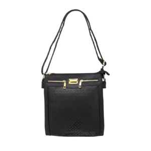 Crossbody Bag with Double Front Zipped Pockets