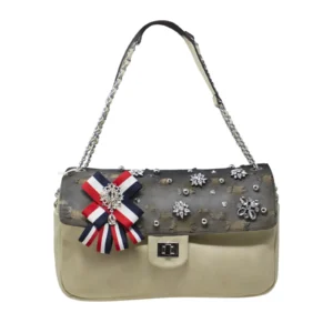 ALPINI Diamante Front Flap Shoulder Bag