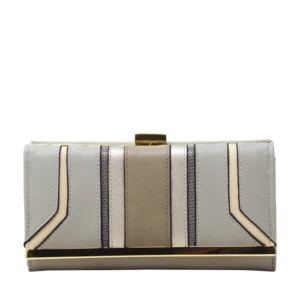 Striped Ladies Long Purse