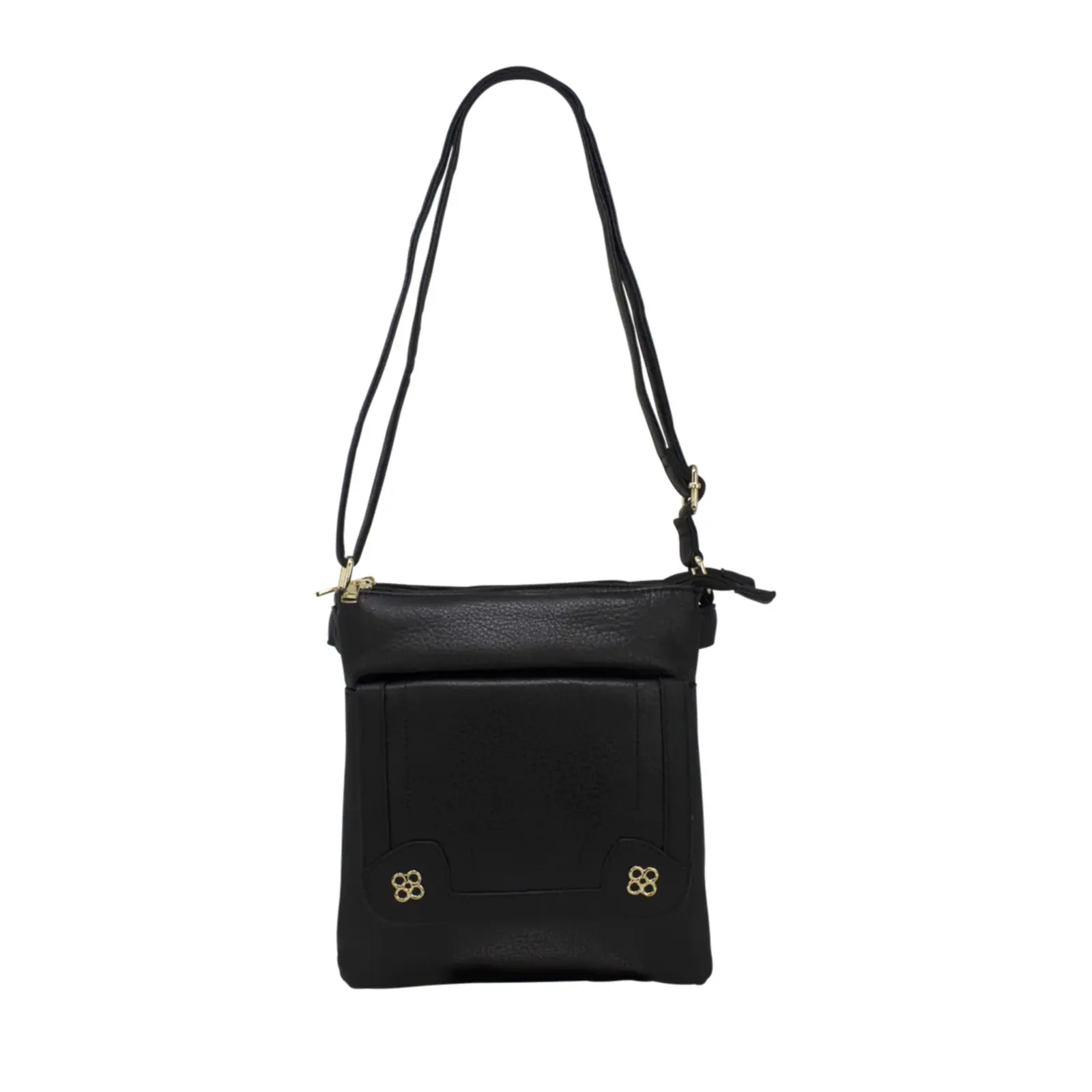 Crossbody with Double Flower Tags