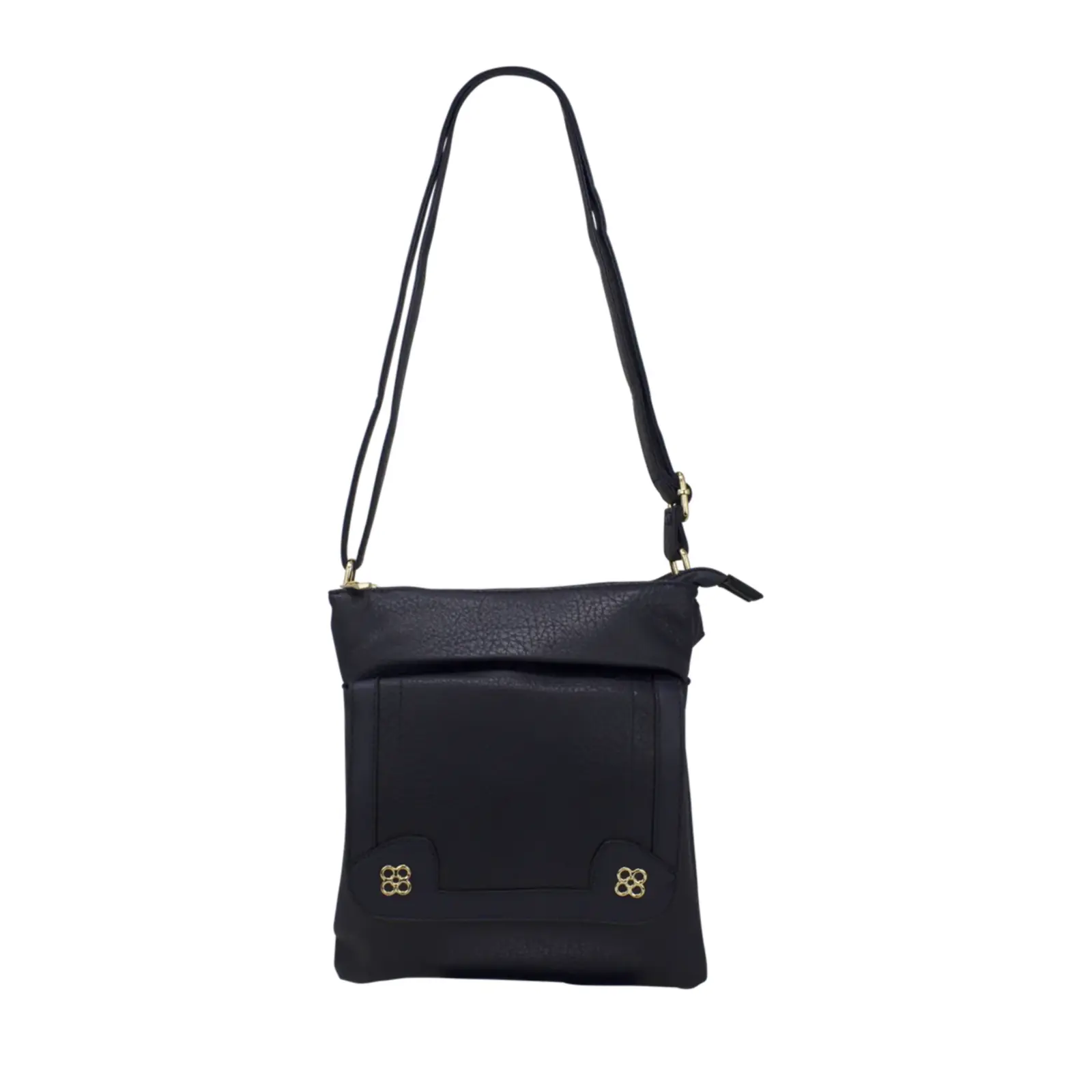 Crossbody with Double Flower Tags - Image 3