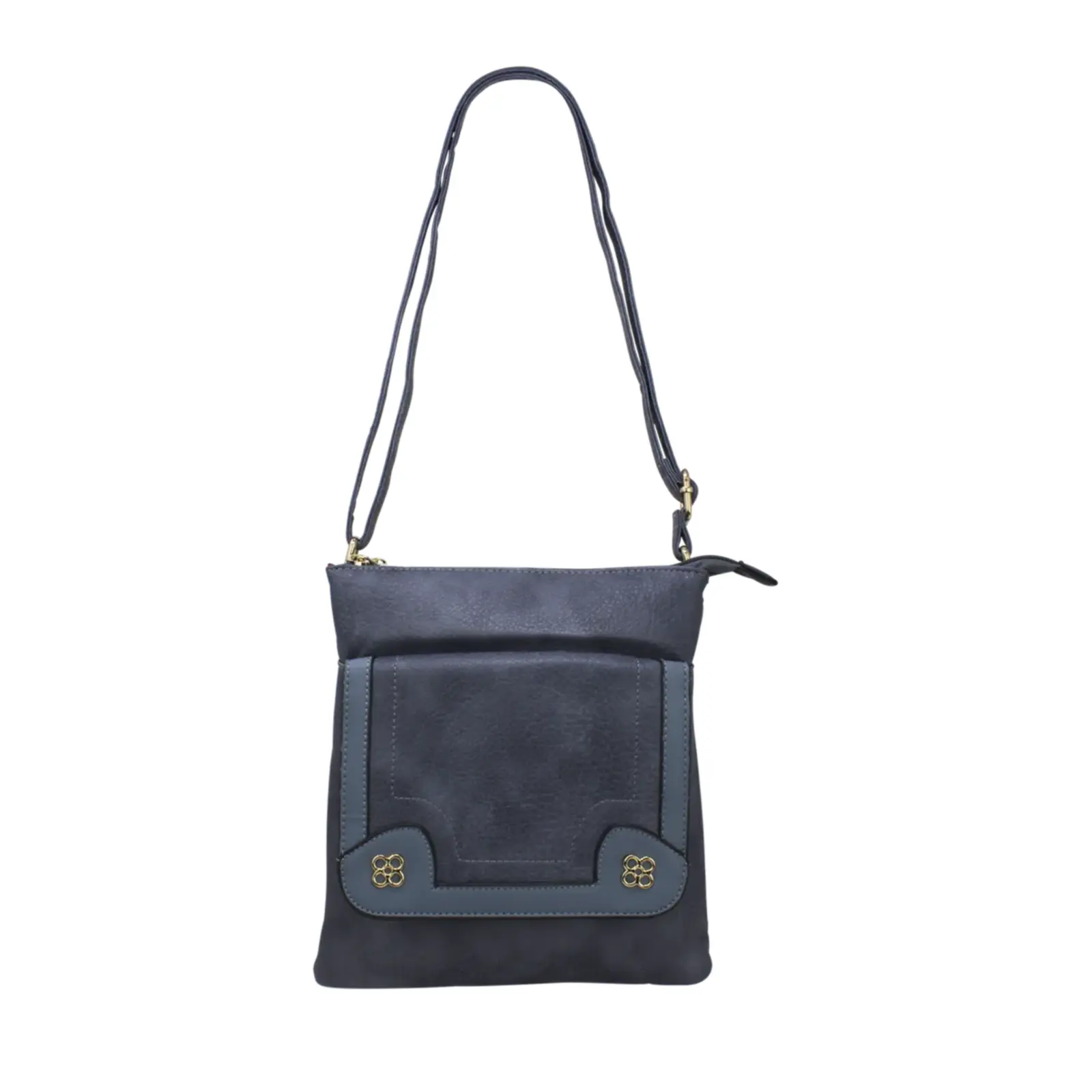 Crossbody with Double Flower Tags - Image 11