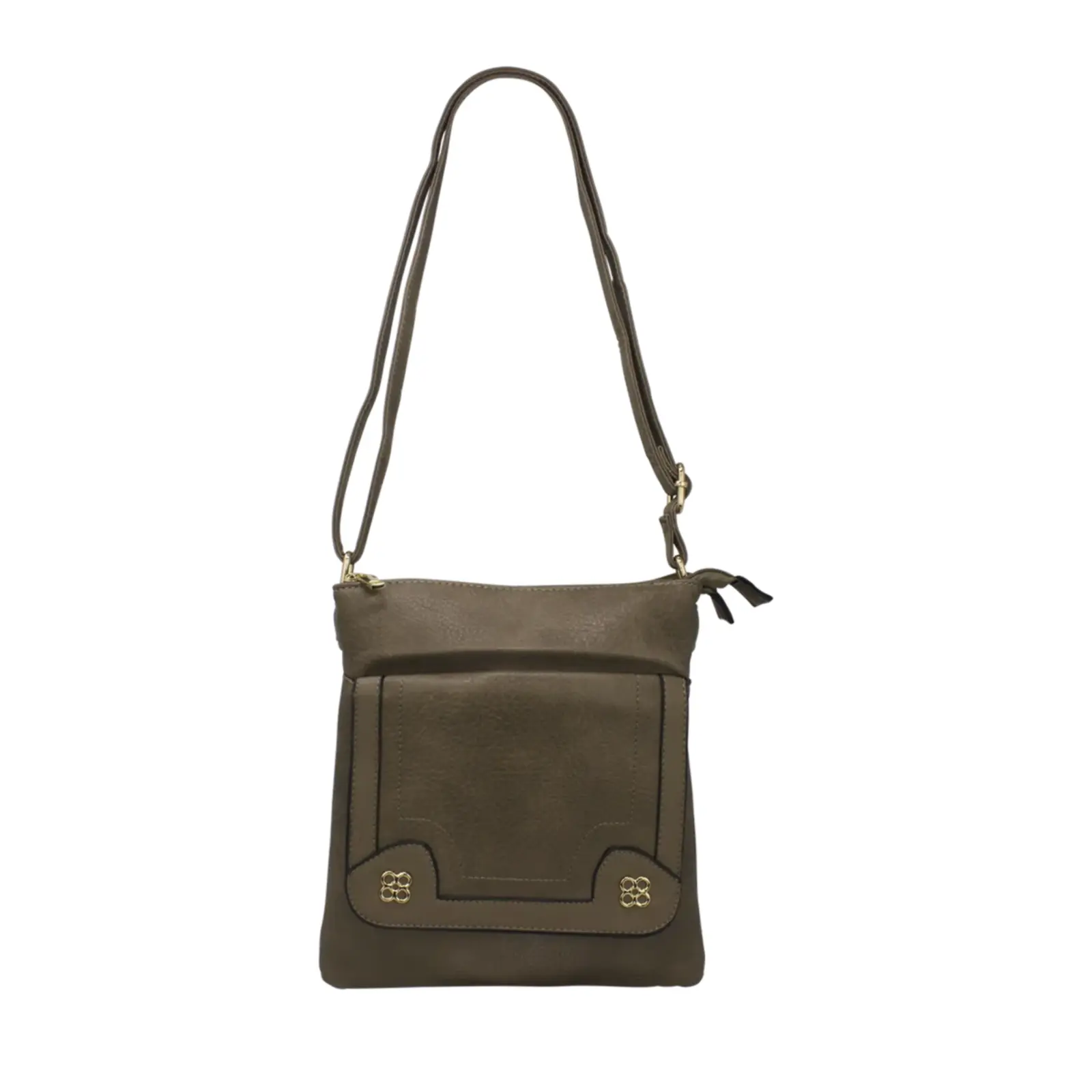 Crossbody with Double Flower Tags - Image 9