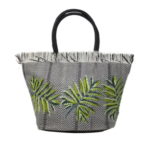 ALPINI Summer Straw Basket Tote