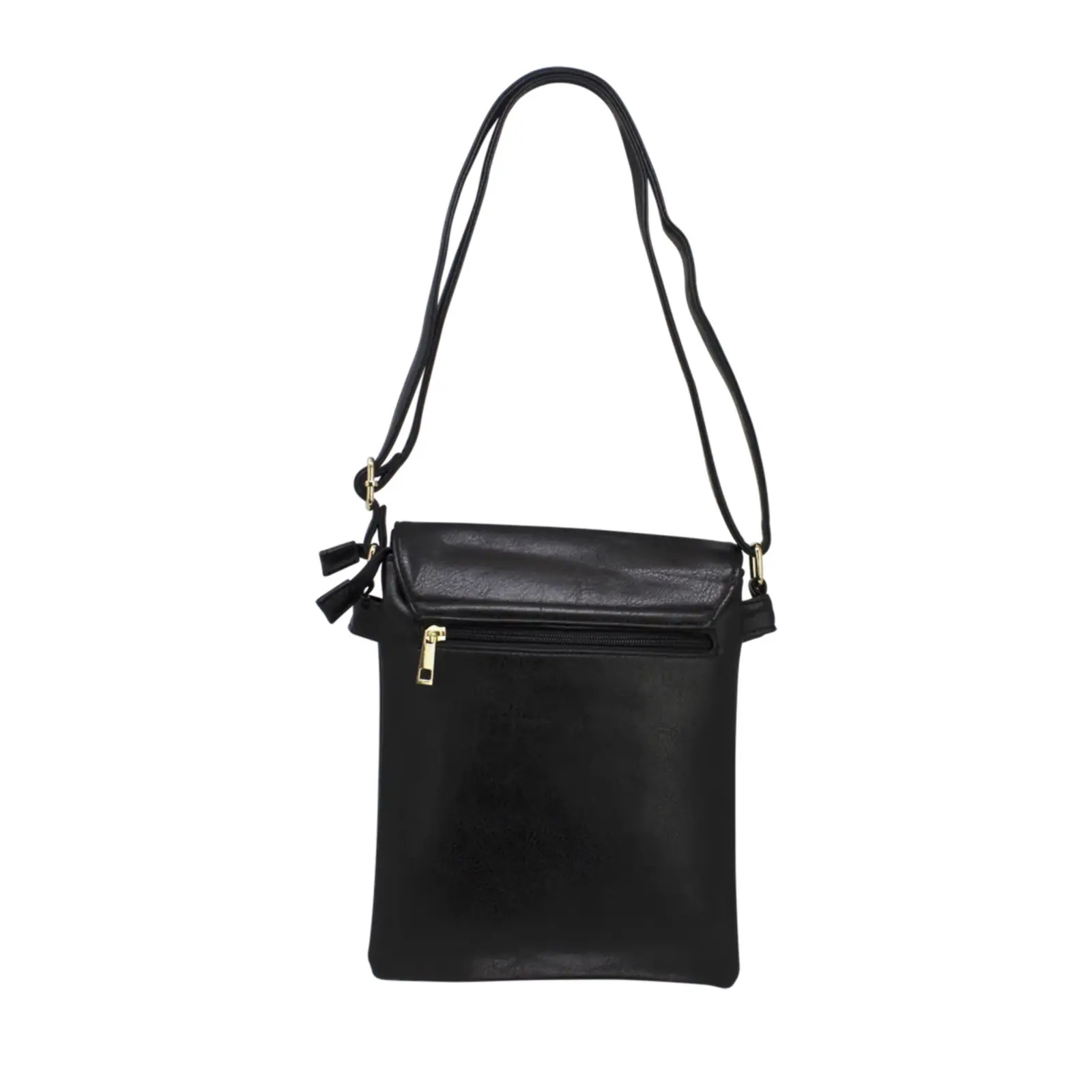 Crossbody with Flap Over Zipped Pocket - Image 2