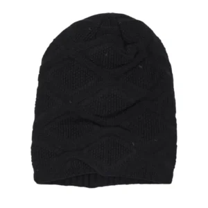 Crossed Lines Pattern Beanie