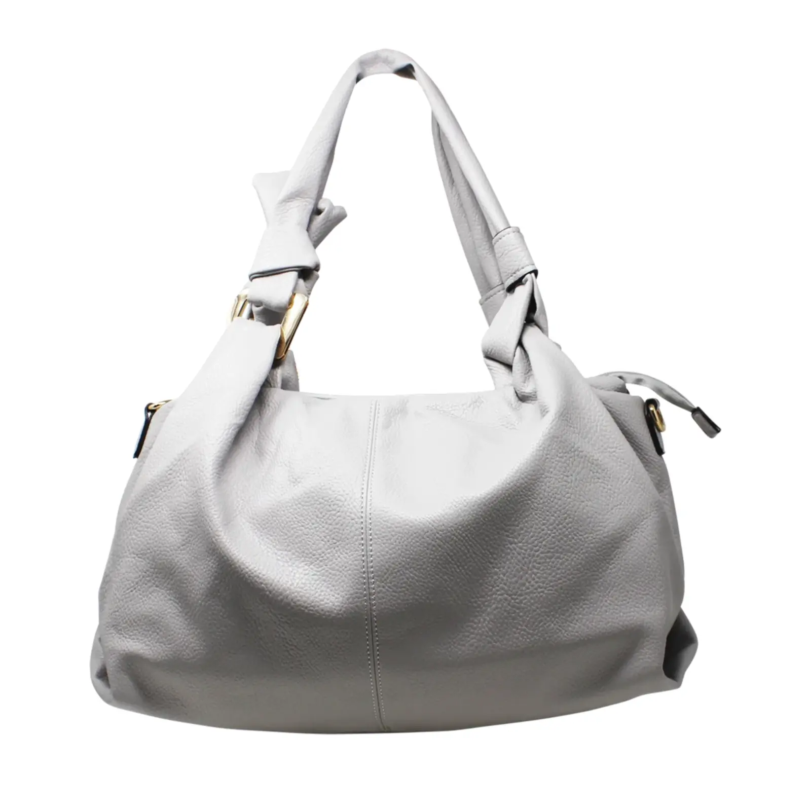 Large Knot Shoulder Bag with Crossbody Strap - Image 9