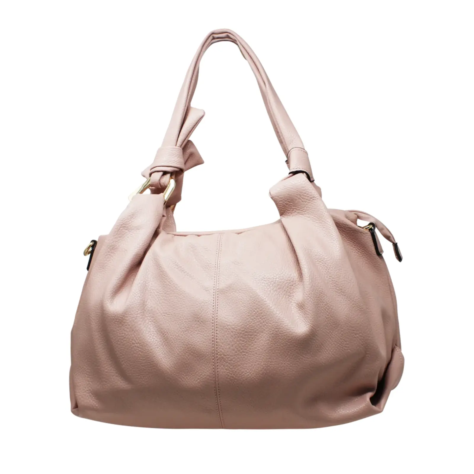 Large Knot Shoulder Bag with Crossbody Strap - Image 17