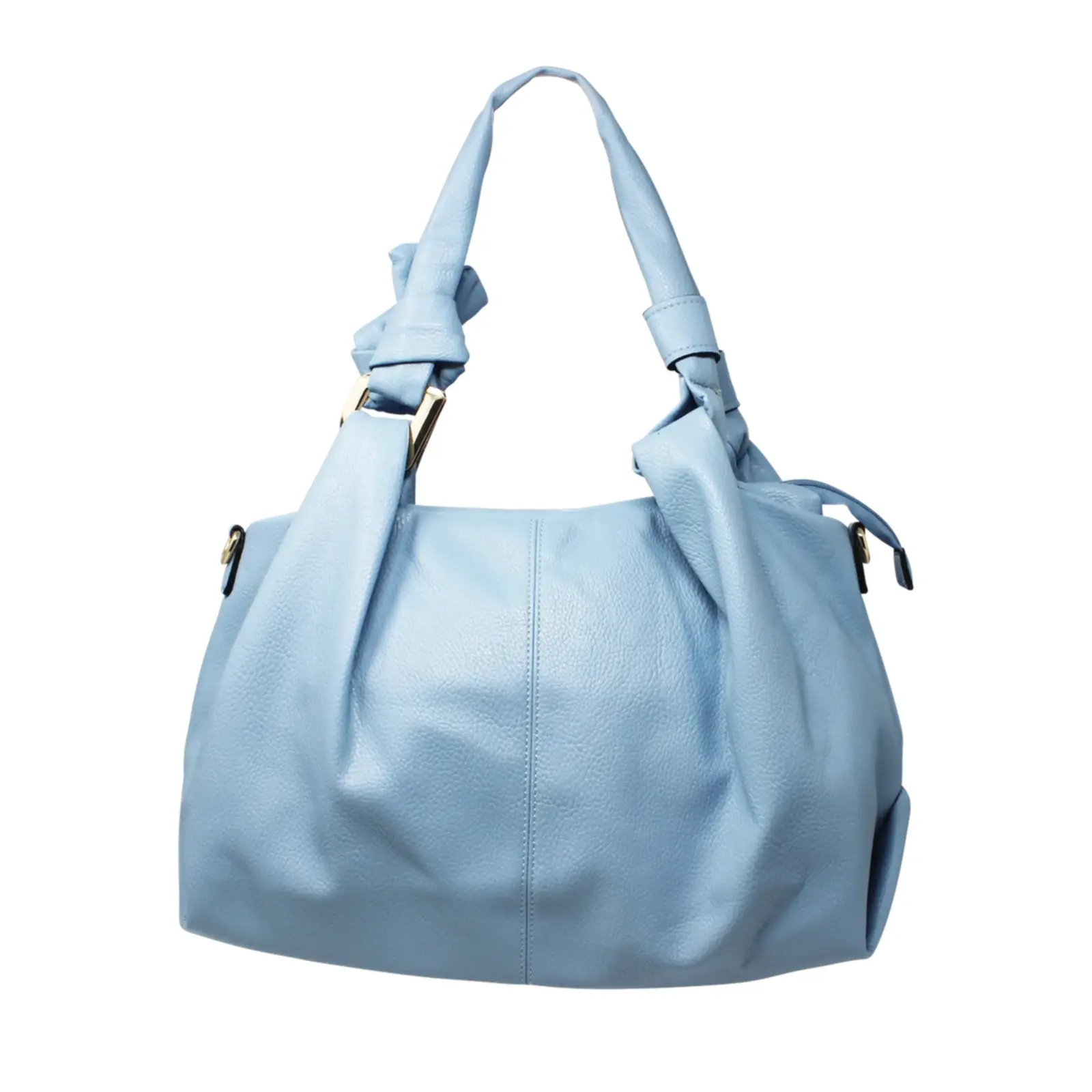 Large Knot Shoulder Bag with Crossbody Strap - Image 11