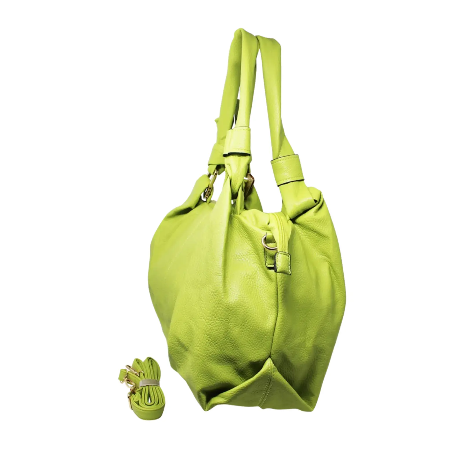 Large Knot Shoulder Bag with Crossbody Strap - Image 20