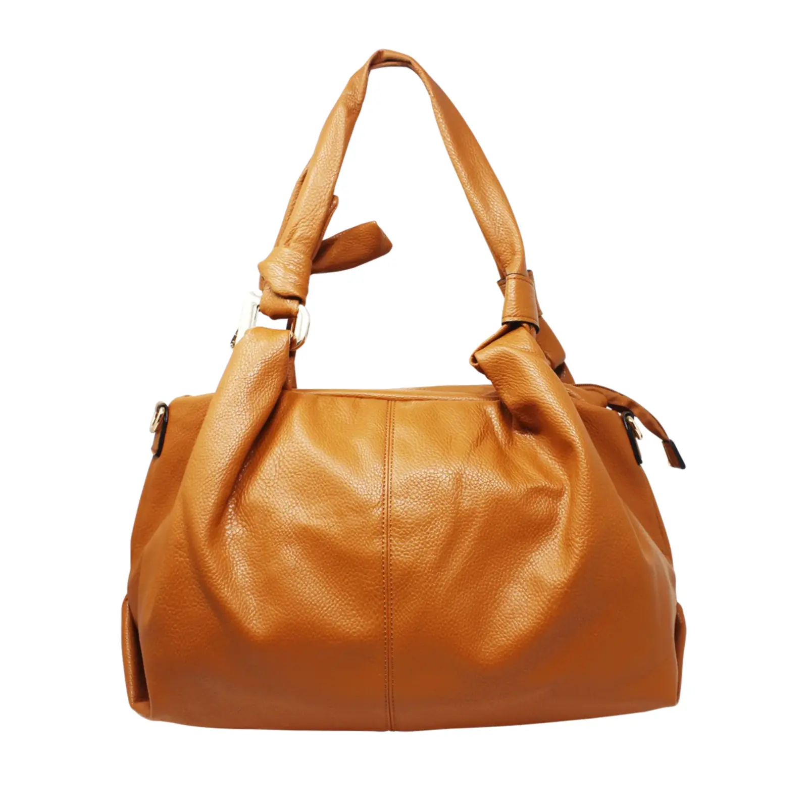 Large Knot Shoulder Bag with Crossbody Strap - Image 7