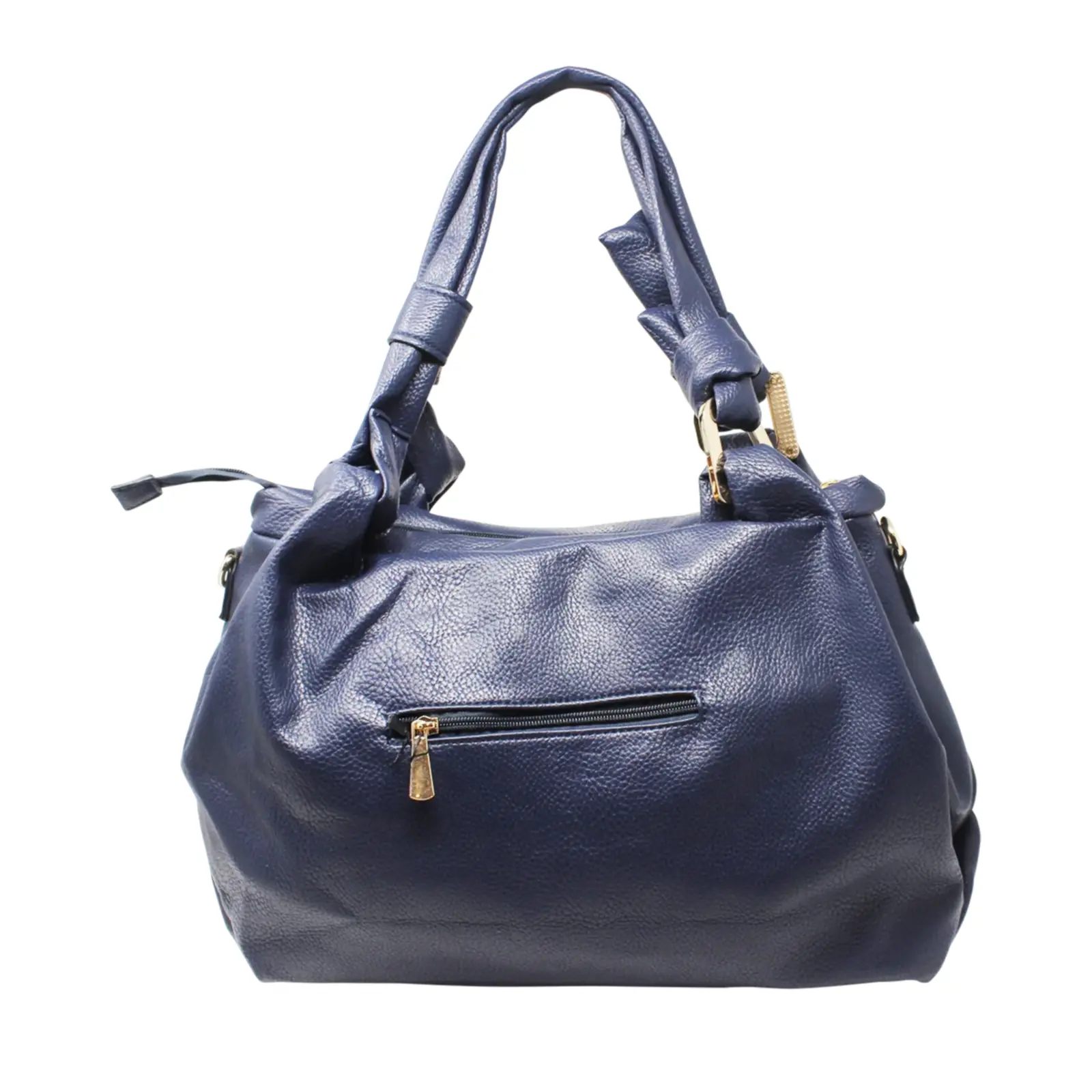 Large Knot Shoulder Bag with Crossbody Strap - Image 6