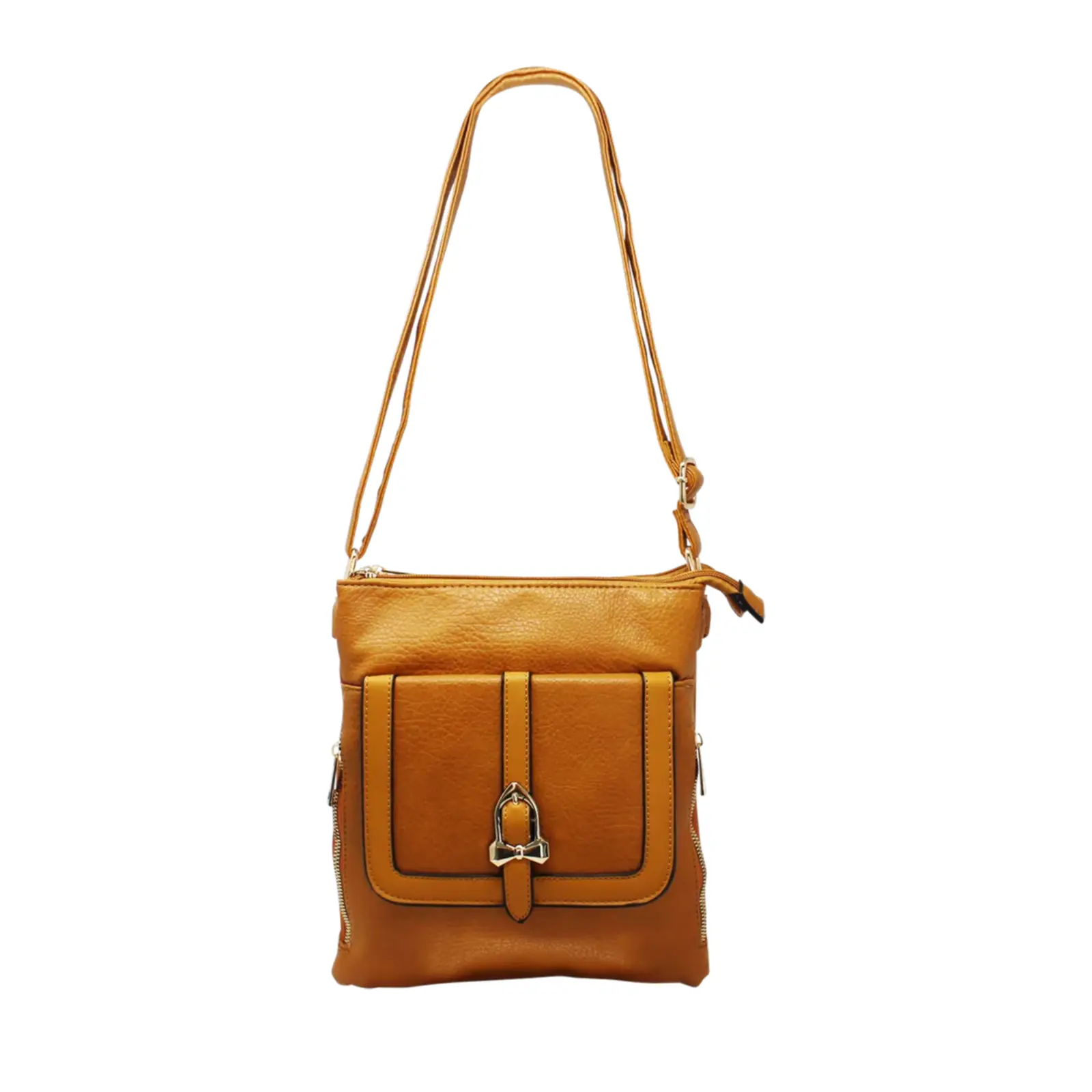 Ladies Crossbody with Front Flap Pocket - Image 7