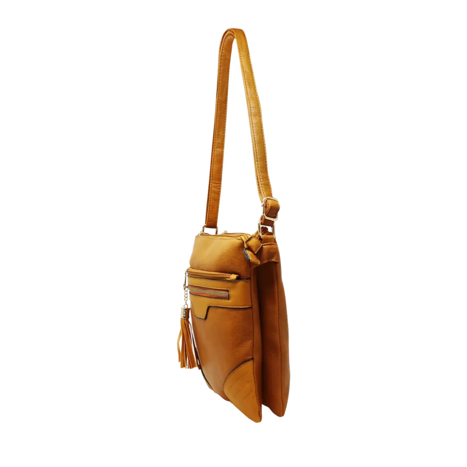 Duo-Compartment Crossbody with Tassel - Image 18