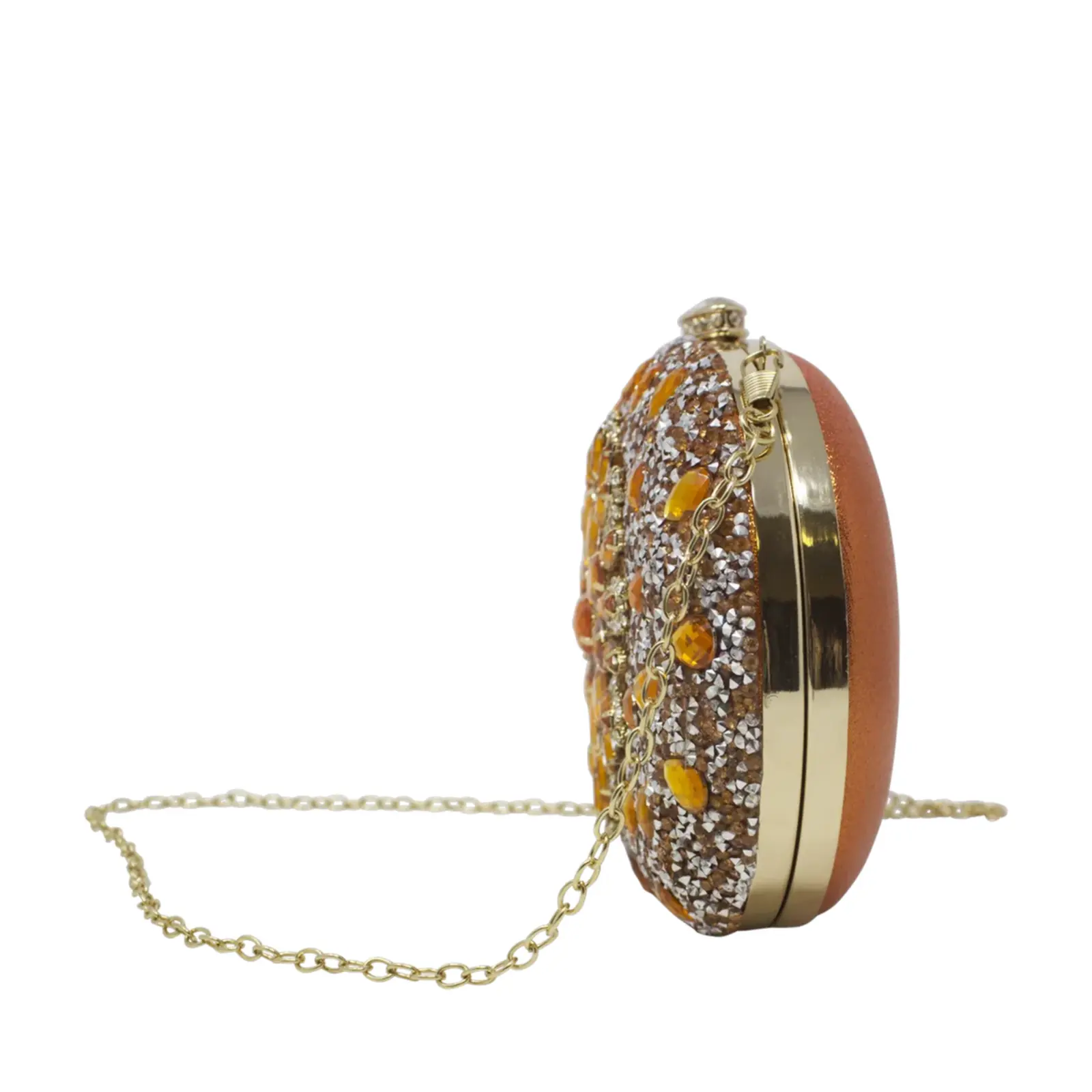 Full Diamante Clutch Bag - Image 6