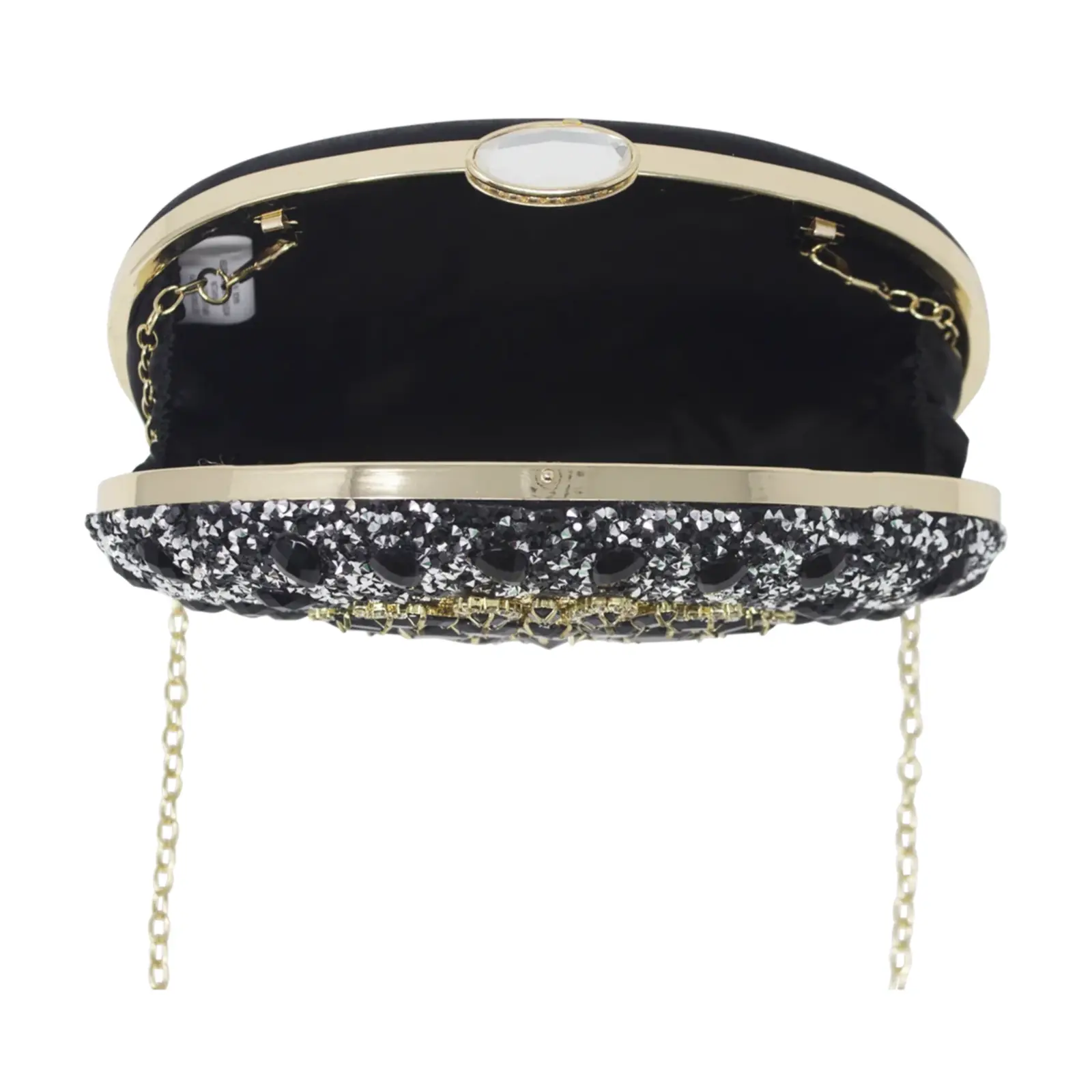 Full Diamante Clutch Bag - Image 2