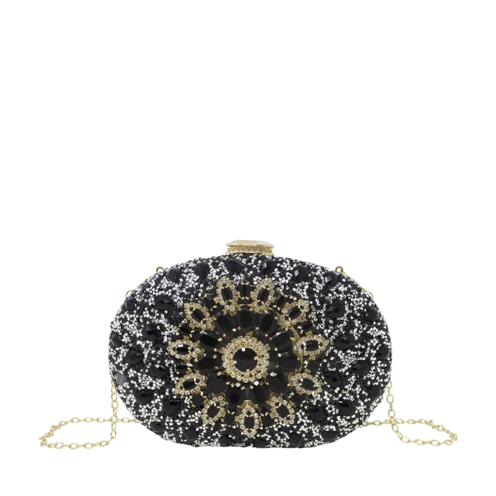 Full Diamante Clutch Bag