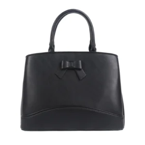 Top Handel Bow Tote with Multi-Compartments
