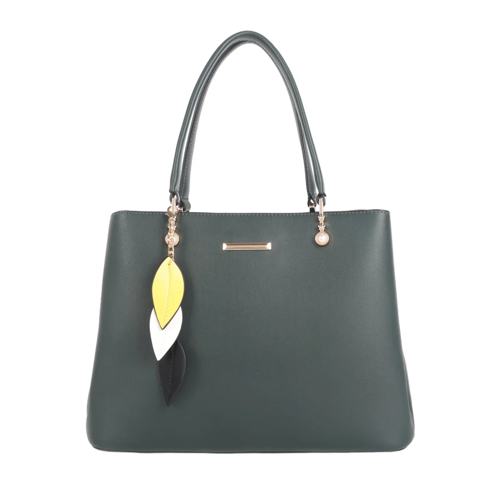 Plain Totebag with Leaves Chain - Image 4