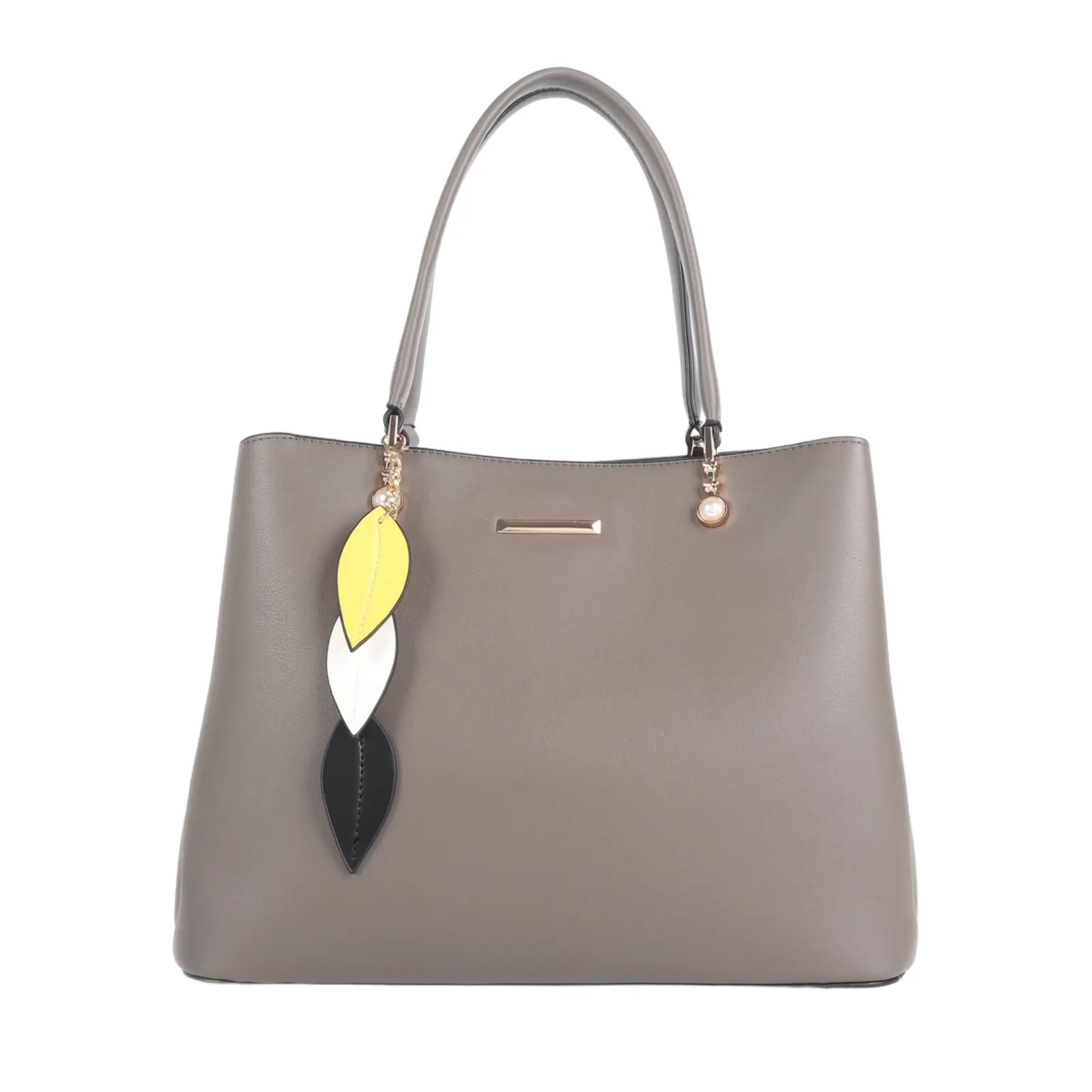 Plain Totebag with Leaves Chain - Image 5