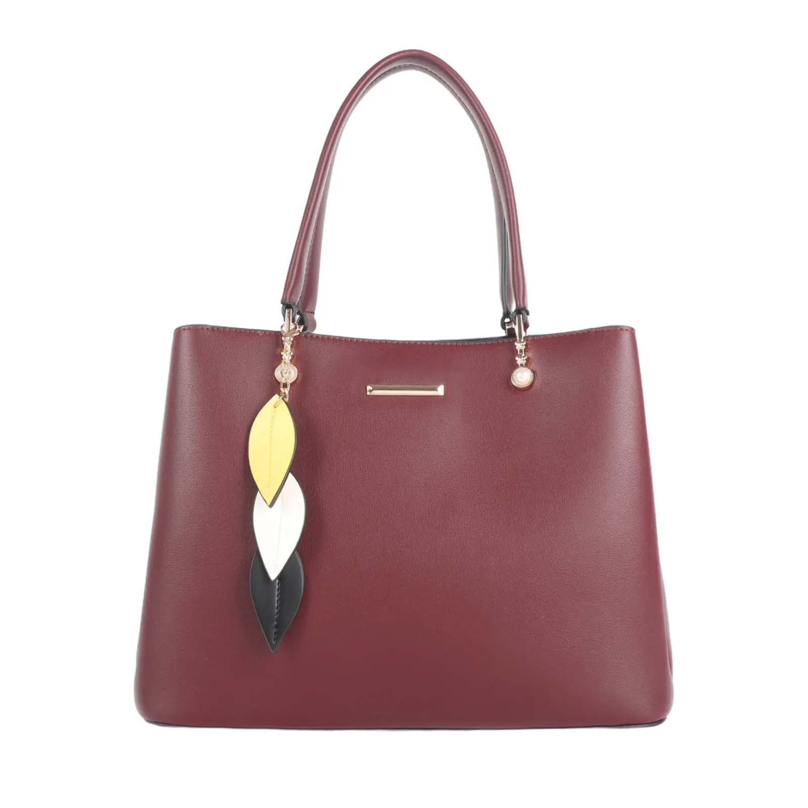 Plain Totebag with Leaves Chain - Image 7