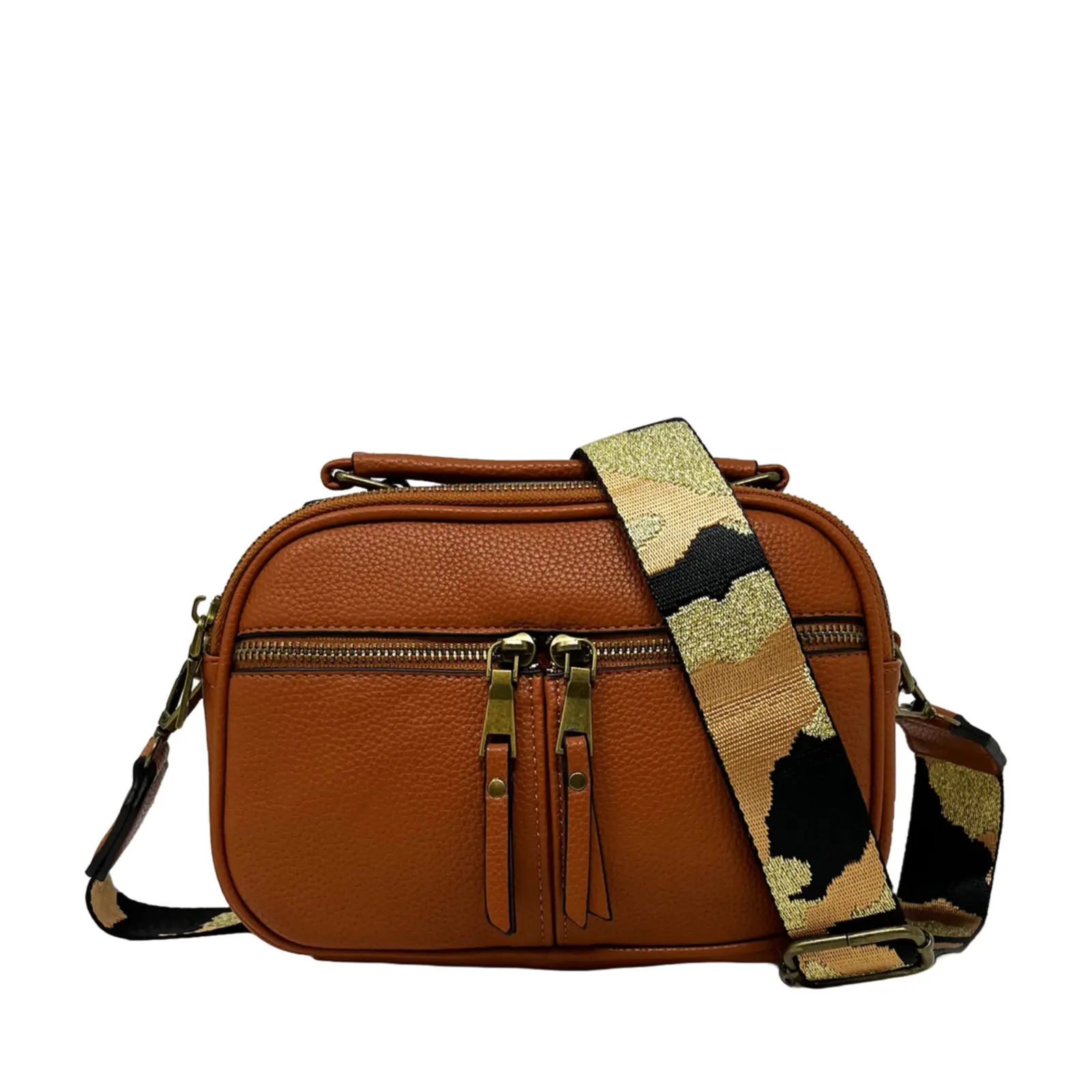Double Zipper Small Camera Bag with Front Zips - Image 13