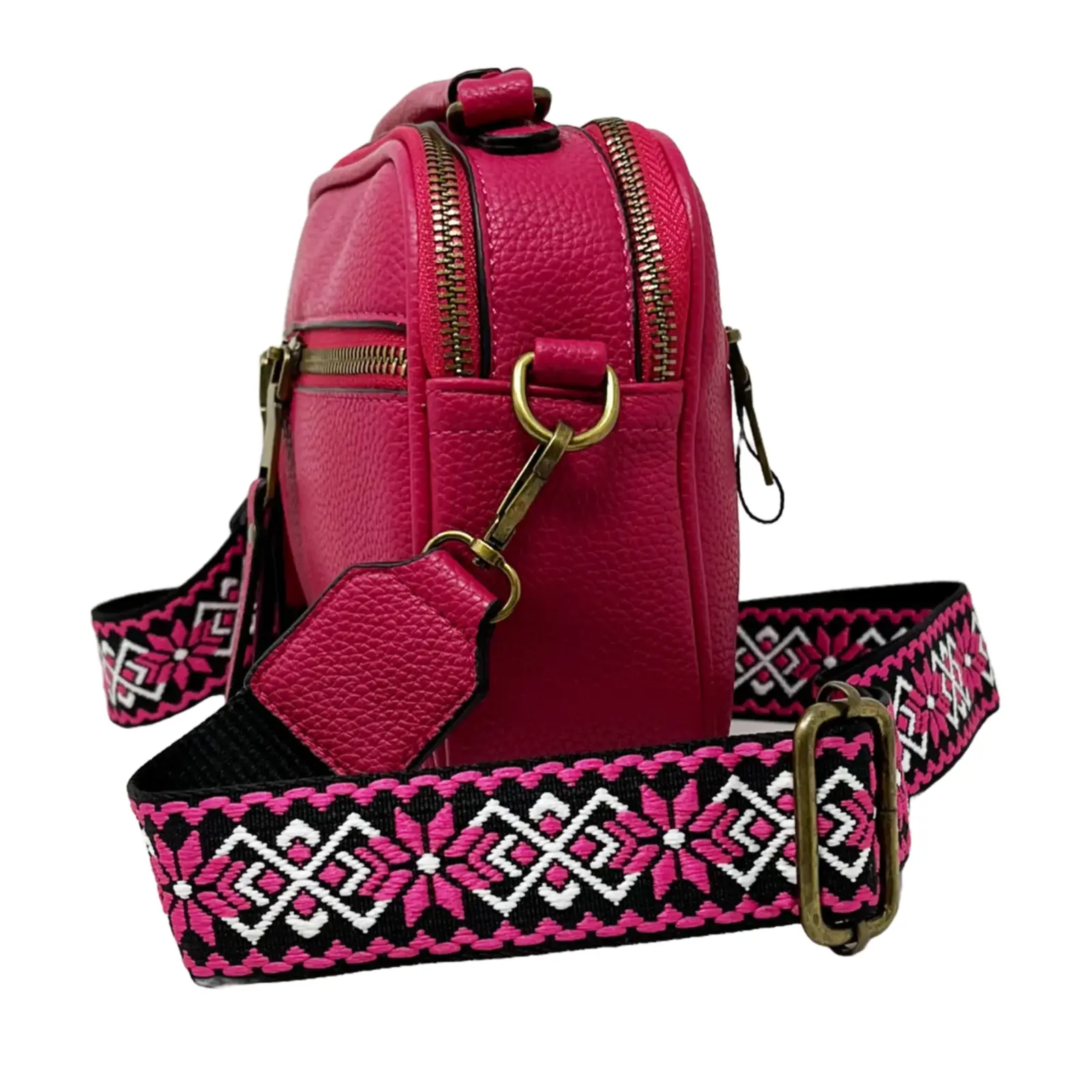 Double Zipper Small Camera Bag with Front Zips - Image 19