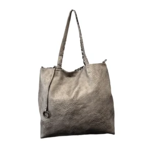 Leopard Lined Reversible Tote Bag in Bag Set