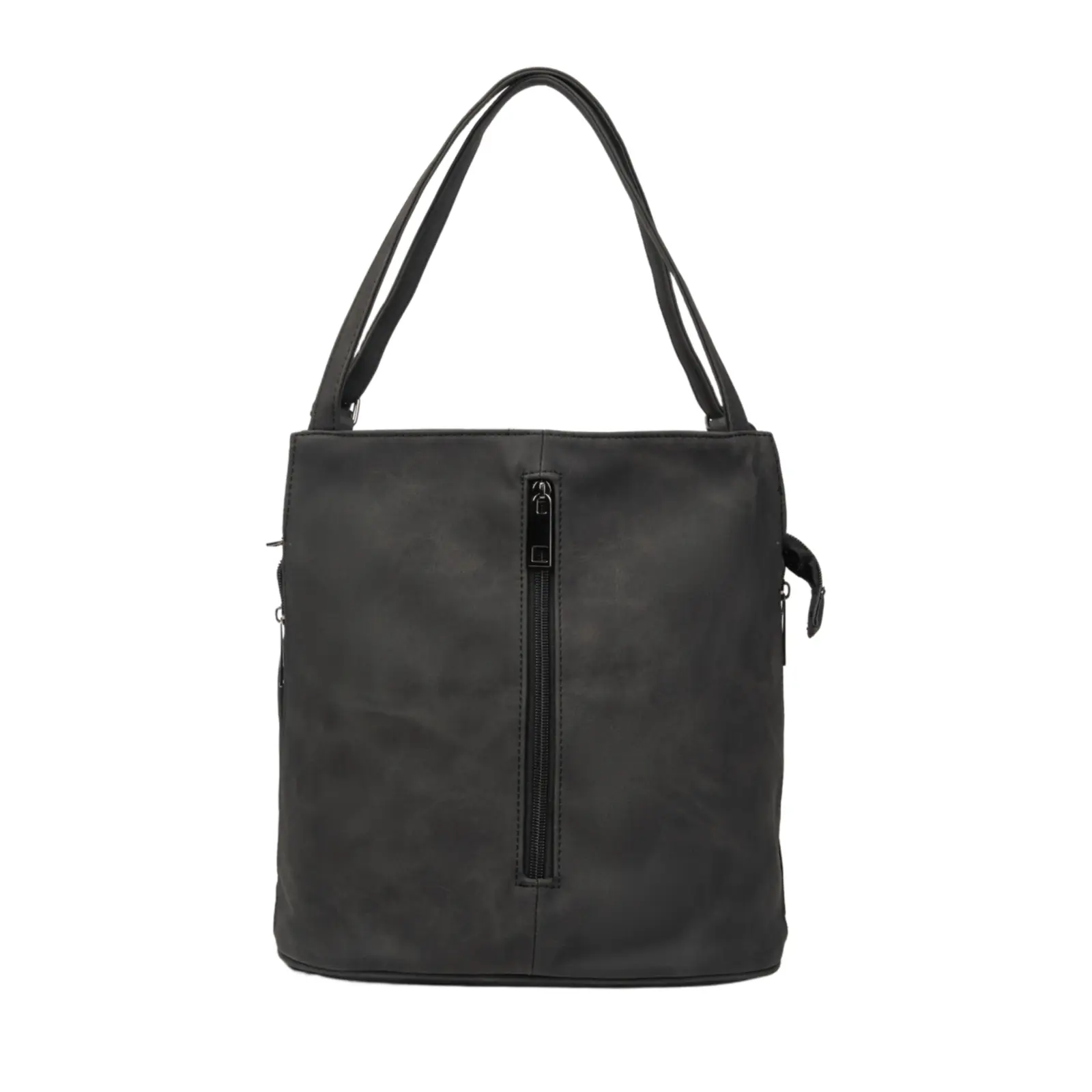 Unisex Convertible Two-Tone Tote Backpack