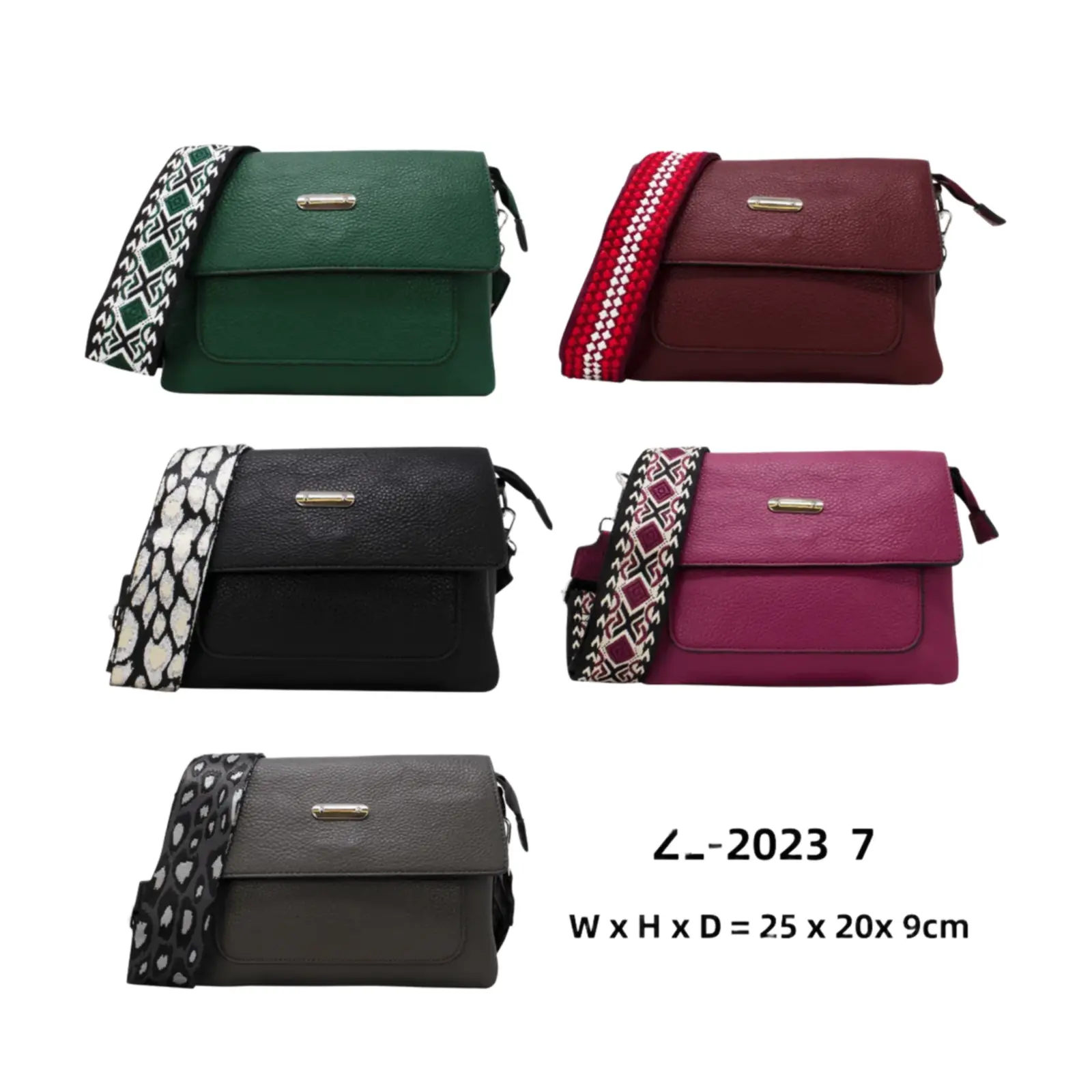 Flap-N-Snap Multi-compartments Crossbody - Image 9