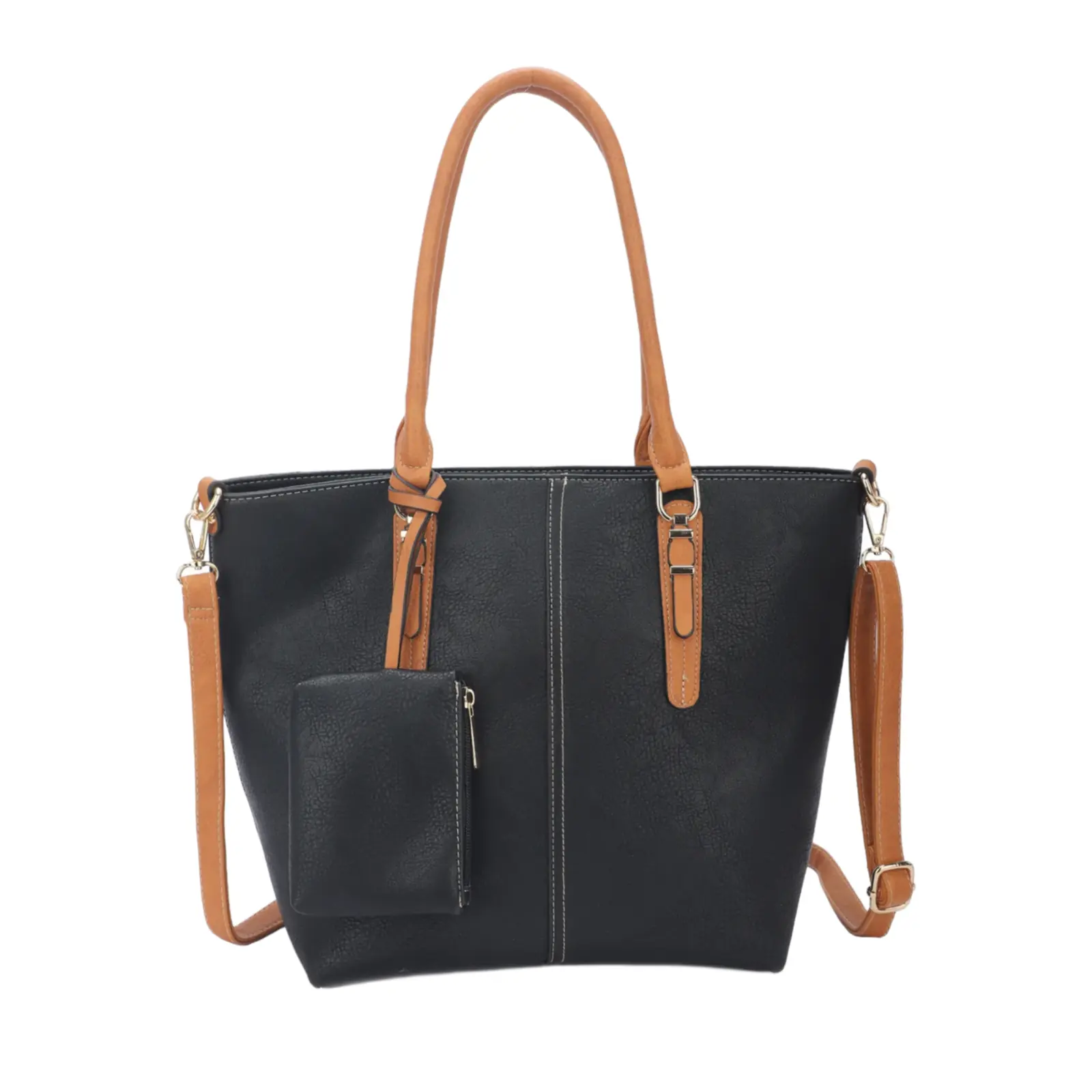 Women's 2 Pieces Fashion Tote Bag Set - Image 3