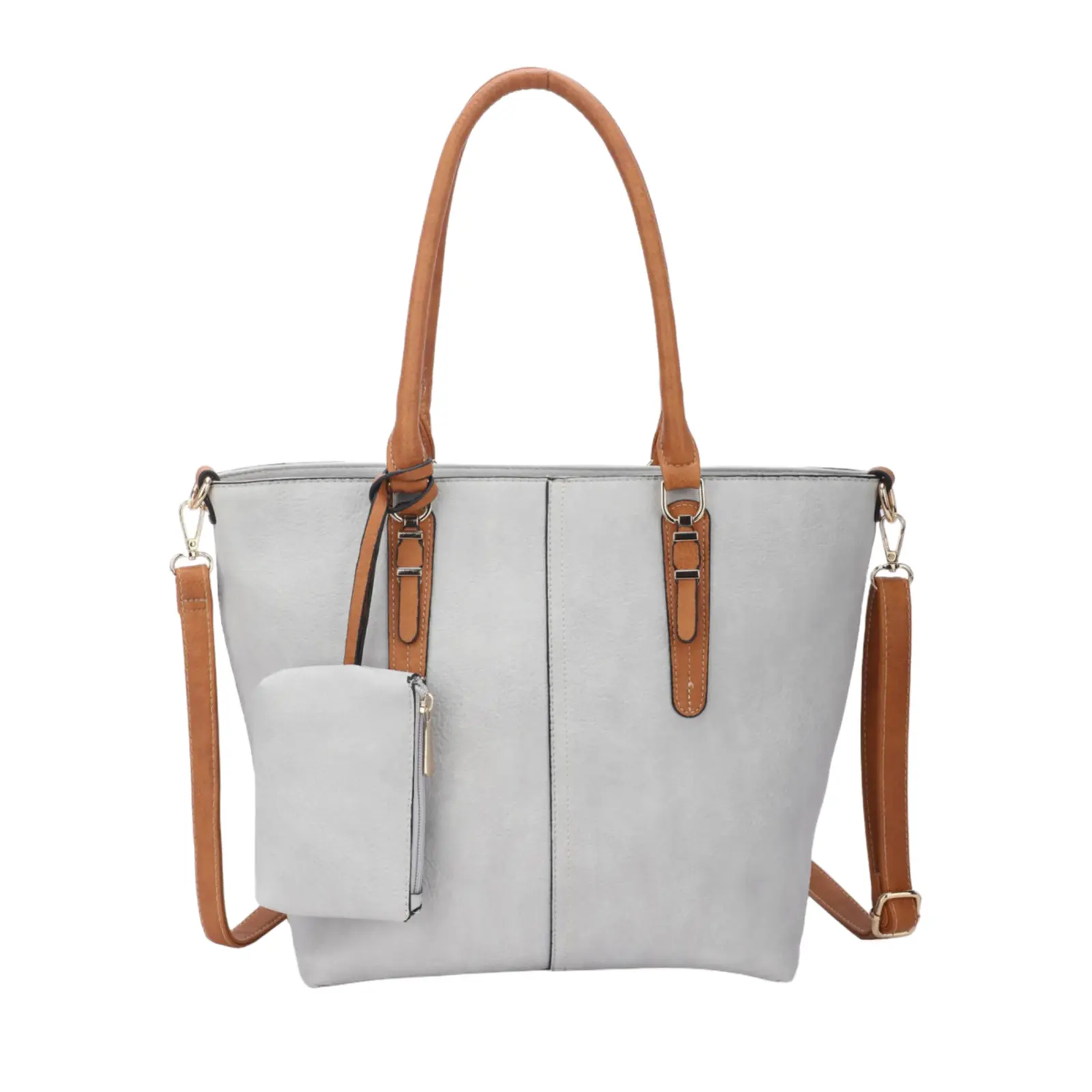 Women's 2 Pieces Fashion Tote Bag Set - Image 7