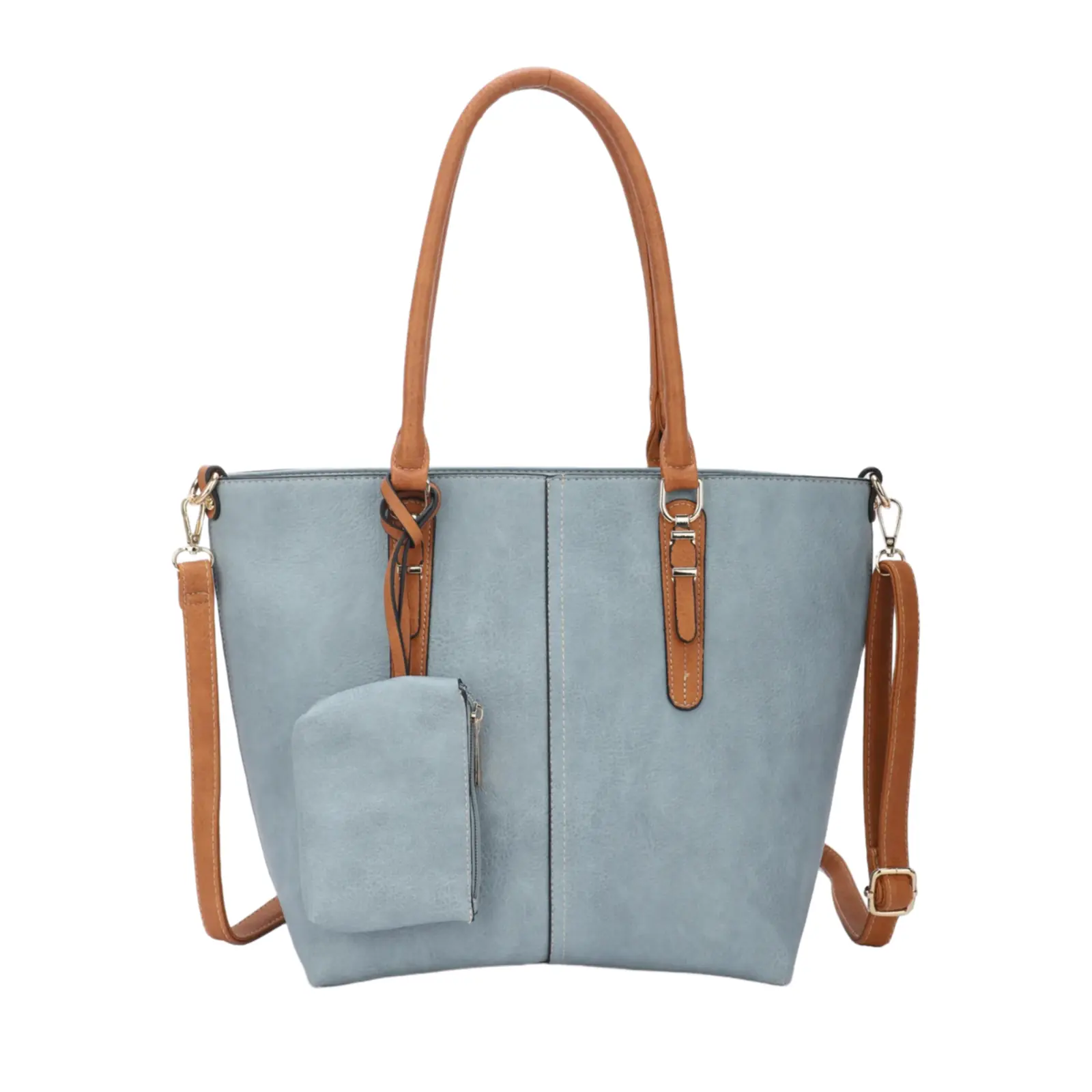 Women's 2 Pieces Fashion Tote Bag Set - Image 8