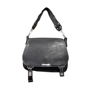 Stylish Wide-Strap Shoulder Bag with Adjustable Strap