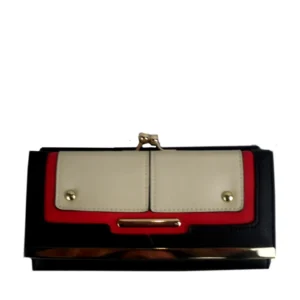 Multi Coloured Fashion Flap Purse - 1040