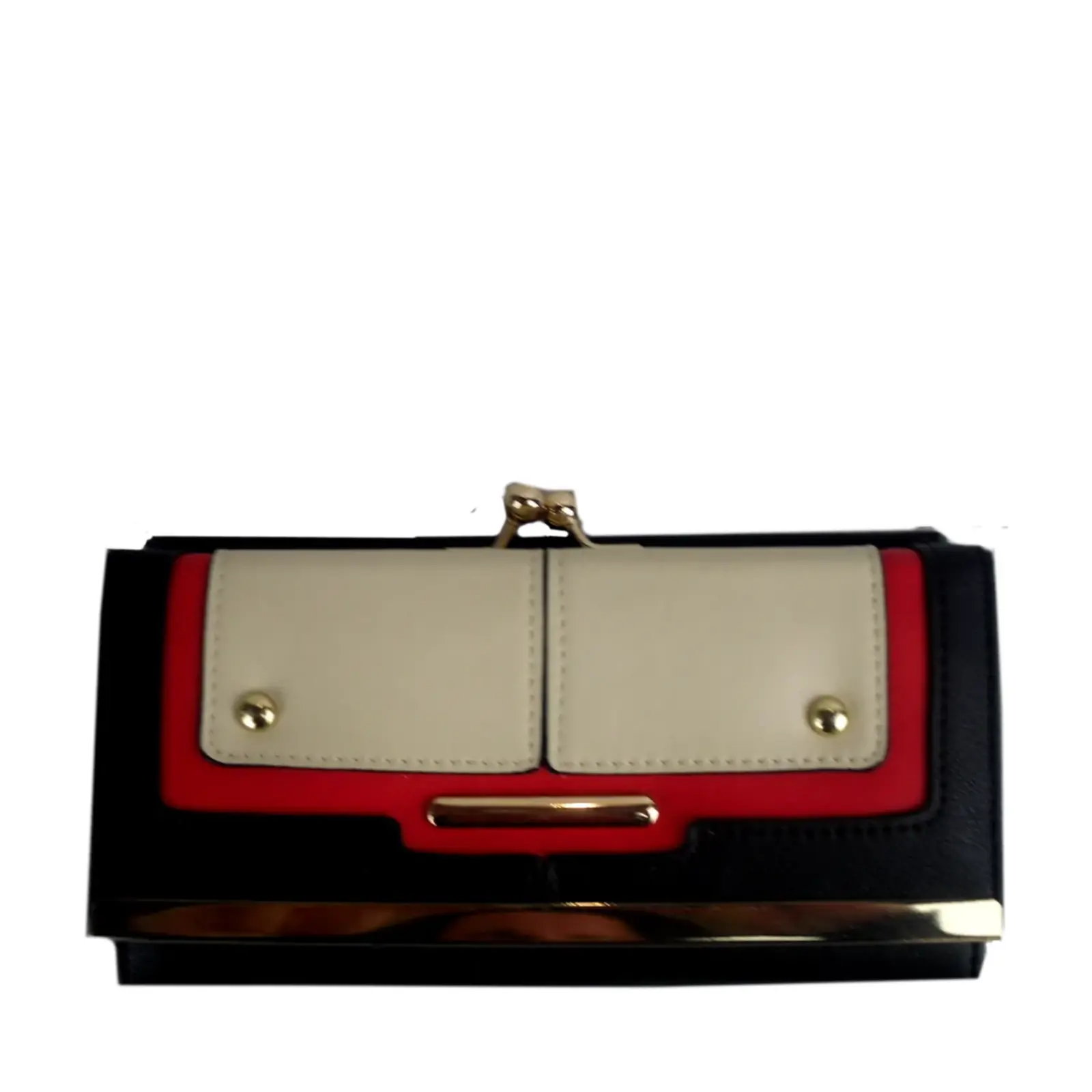Multi Coloured Fashion Flap Purse - 1040