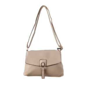 Elegant Buckle Flap Shoulder Bag