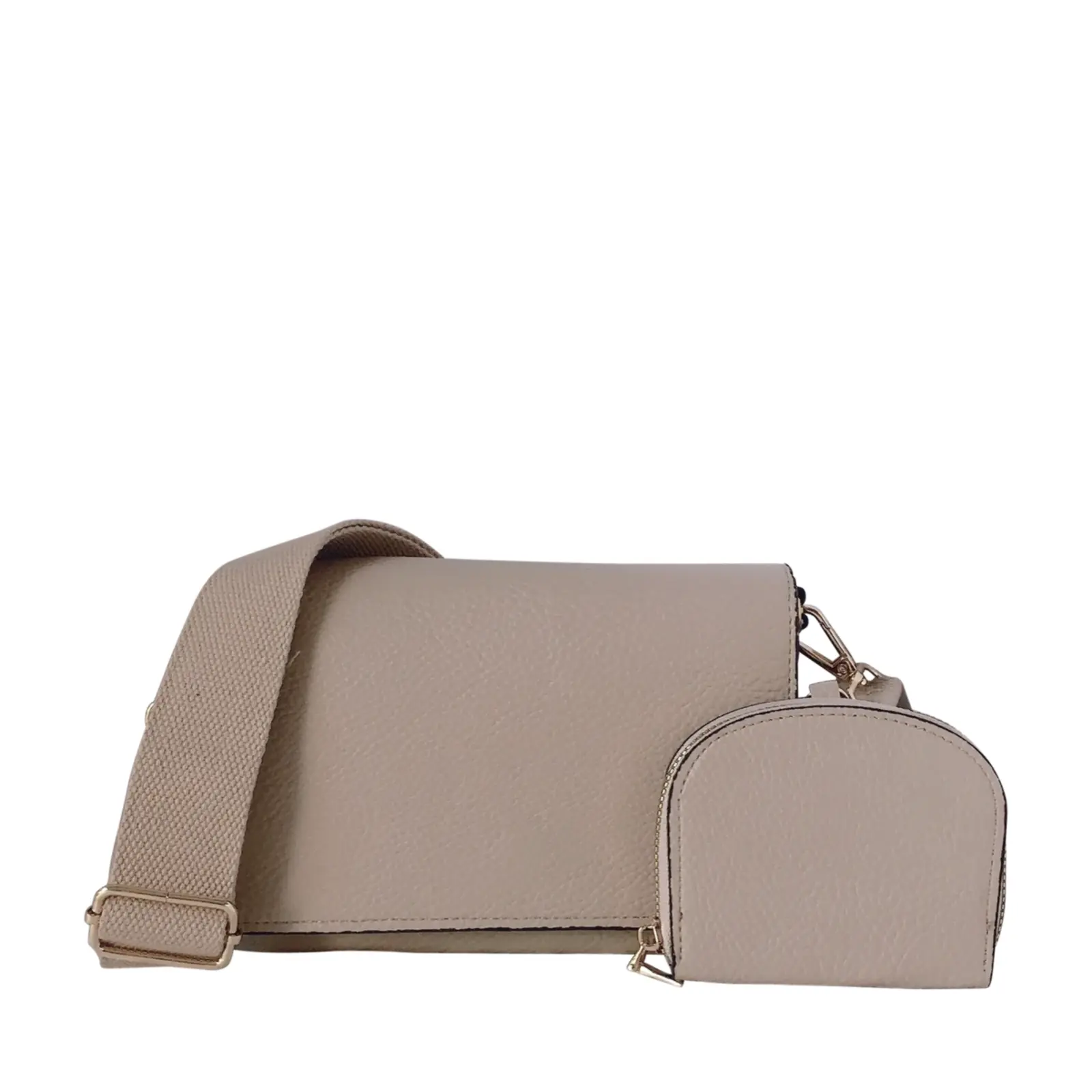 2 in 1 Plain Crossbody with Coin Purse