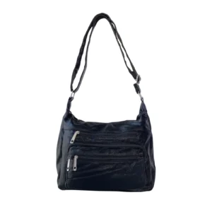 The Everyday Motion Multi-Zip Shoulder Crossbody Bag