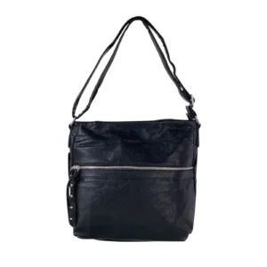 Tassel Zipped Shoulder/Crossbody Bag