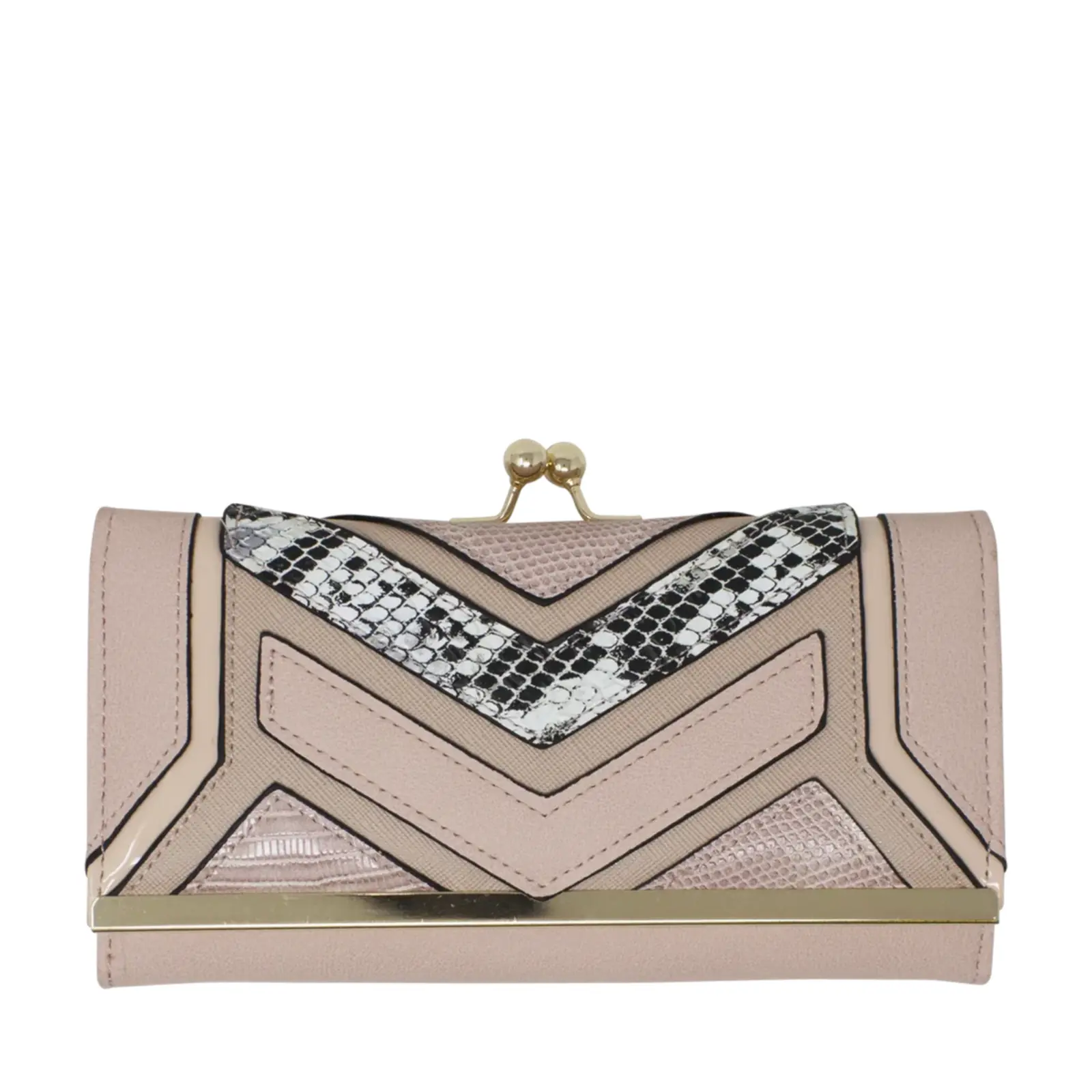 Chevron Symmetric Panel Purse - Image 5