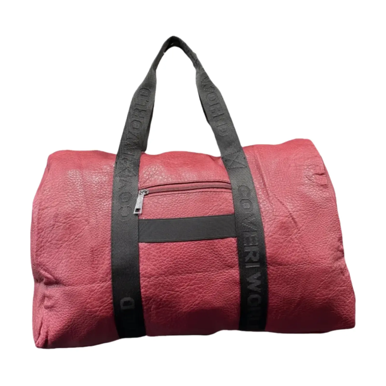 Vintage Zip Tote Bag with Spacious Capacity - Image 11